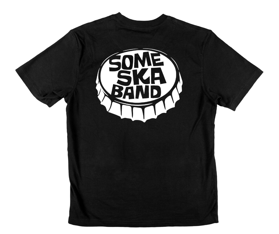 Dangerously cool t-shirt in classic black — Some Ska Band